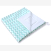 Doppelseitige teepee Spielmatte- Chevron minze