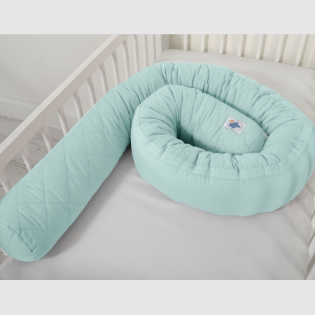 Babynestchen gesteppt 2in1  - mint