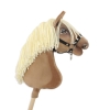 Hobby Horse Großes Pferd auf Stock Premium - haflinger Pferd A3