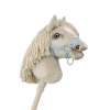 Hobby Horse Steckenpferd Pferd am Stiel Premium - Cremello Pferd A4