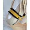 Die Verstellbare Halfter für Hobby Horse A3 - honey yellow mit schwarz Pelz