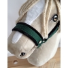 Die Verstellbare Halfter für Hobby Horse A3 - khaki mit schwarz Pelz